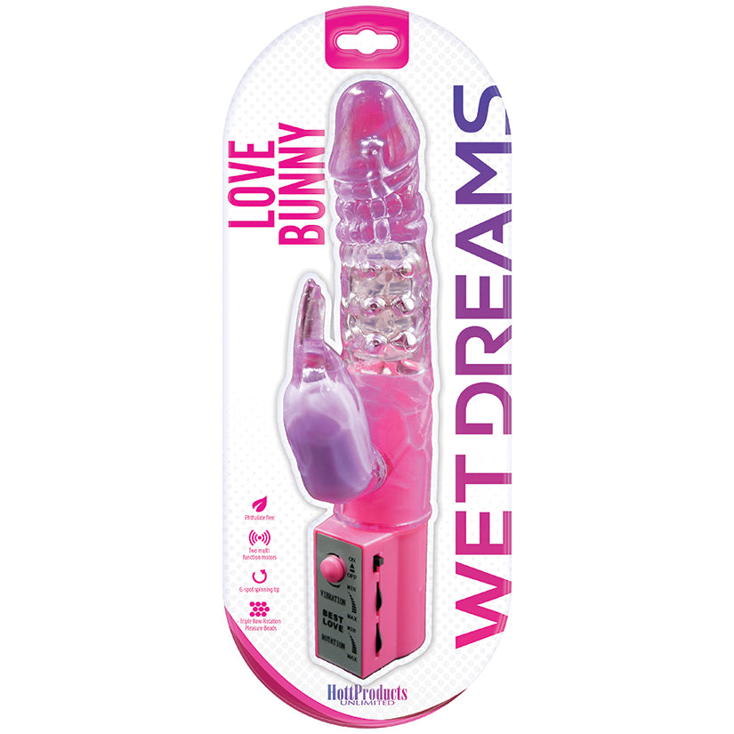 Wet Dreams Love Bunny-Pink Passion 9.5... HP-2903