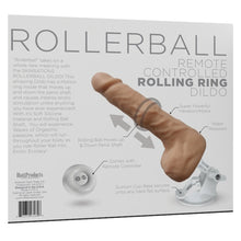 Load image into Gallery viewer, Rollerball Dildo w/ Suction Cup Base