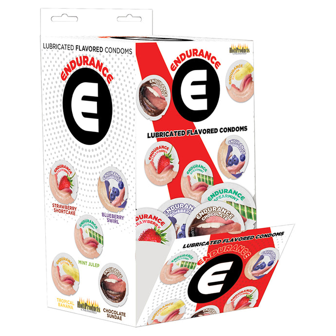 Endurance Condoms Assorted Flavors Dis... HP-3319-D