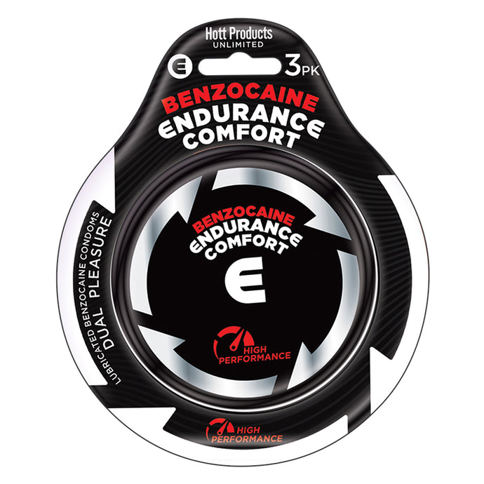 Endurance Comfort Condoms 3pk HP-3468