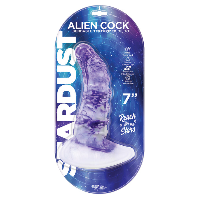 Stardust Alien Cock Silicone Textured ... HP-3478