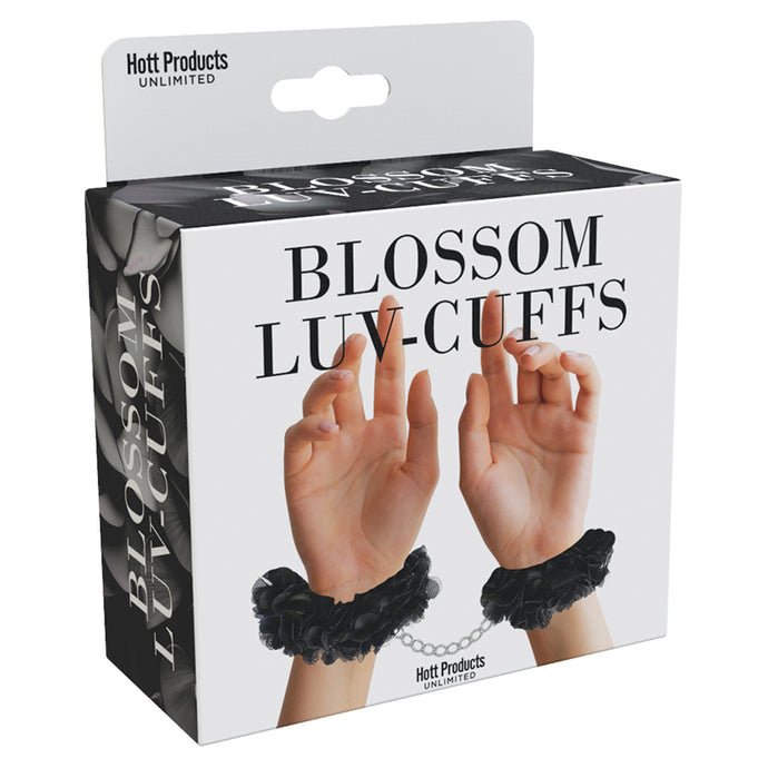 Blossom Luv Cuffs Flower-Black HP-3537