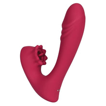Load image into Gallery viewer, Honey Play Box Lacy G Spot Vibrator with Tongue Licker