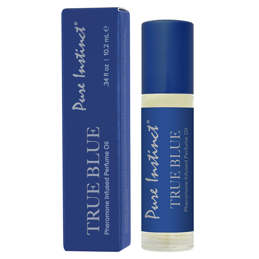 Pure Instinct Signature Pheromone Perfume Oil Roll On-True Blue