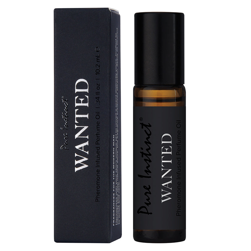 Pure Instinct Men's Collection Pheromone Perfume Oil-Wanted 10.2ml