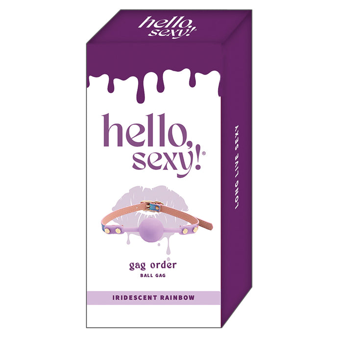 Hello Sexy Gag Order-Purple HS-5230