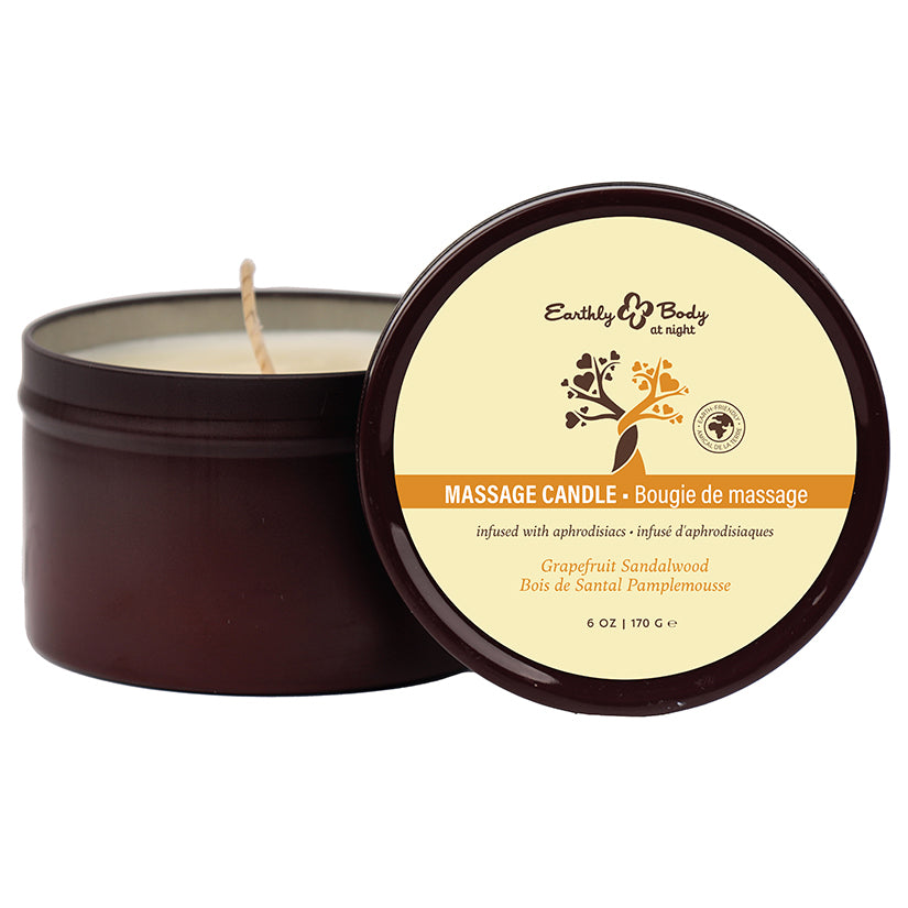 Earthly Body at Night Aphrodisiac Collection Candle-Grapefruit 6oz