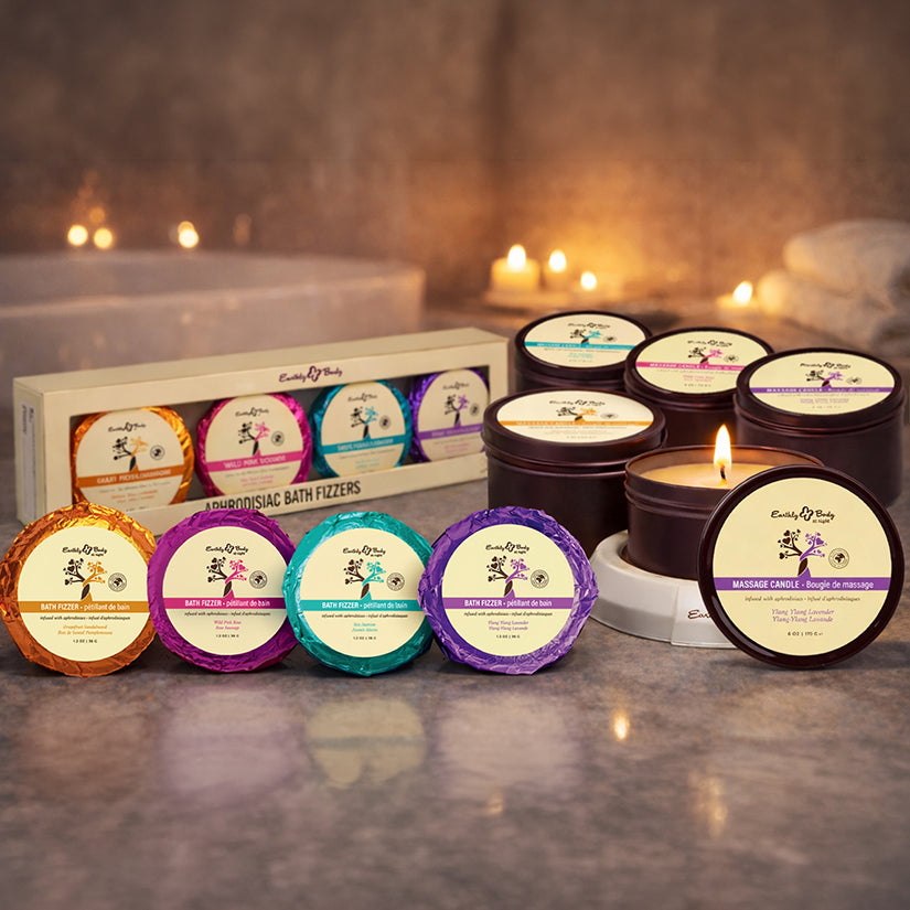 Earthly Body at Night Aphrodisiac Collection Pre-pack Display