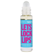 Load image into Gallery viewer, Simply Sexy Pheromone Perfume Oil Roll-On-Let&#39;s Lock Lips 0.34oz