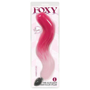 Foxy Silicone Tail Butt Plug-Pink Grad... IC1400