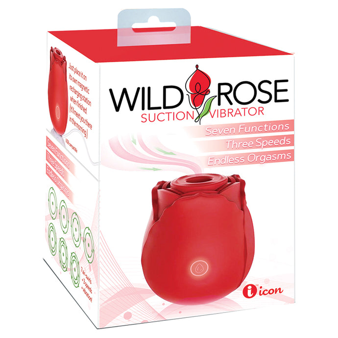 Wild Rose Rechargeable Silicone Suctio... IC1700