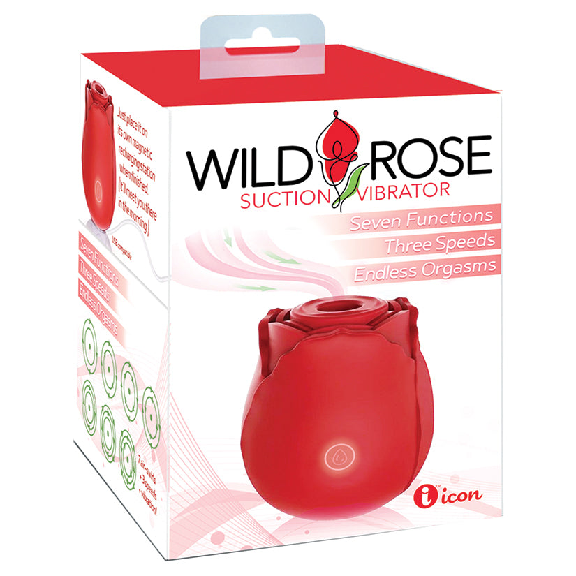 Wild Rose Rechargeable Silicone Suctio... IC1700