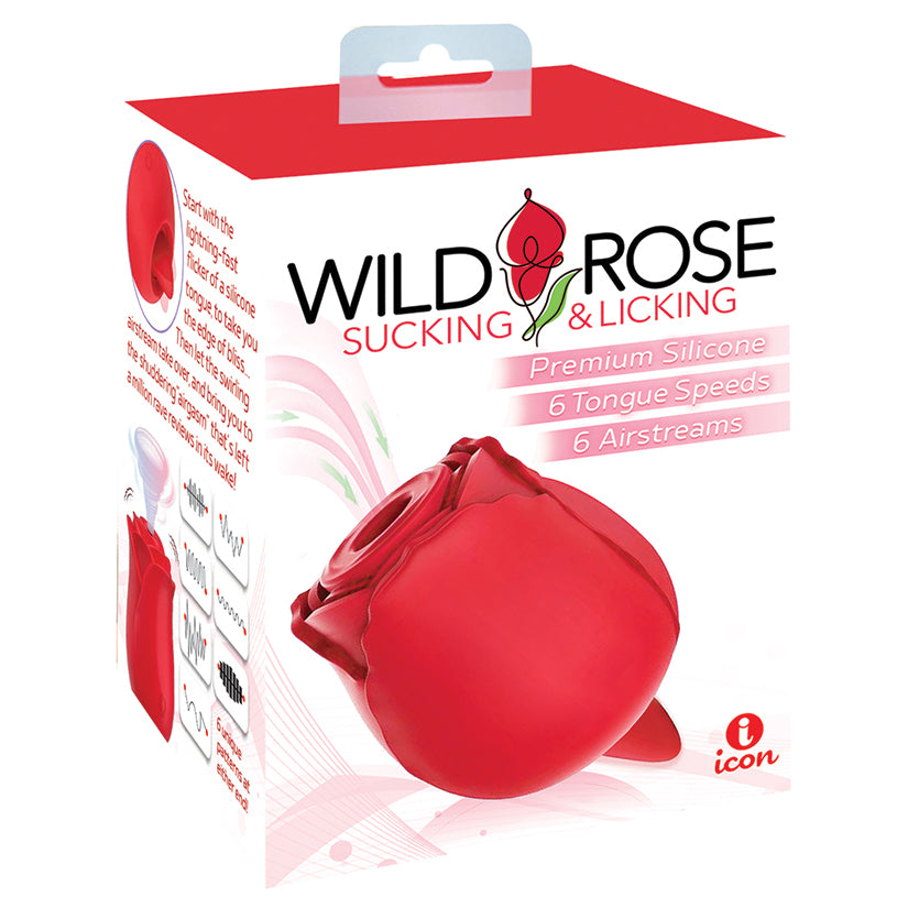 Wild Rose & Tongue Rechargeable Silico... IC1701