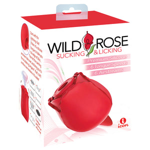 Wild Rose & Tongue Rechargeable Silico...  LifestyleDistributing.com