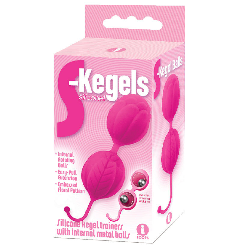 The 9's S Kegels Silicone Kegel Balls-... IC2666-2