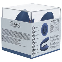 Load image into Gallery viewer, Shots Innovation Twitch 3 Rechargeable Vibrator &amp; Suction-Blue