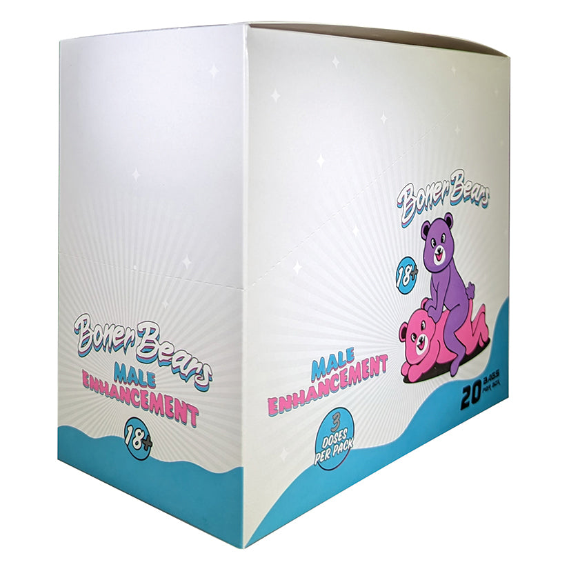 Boner Bears Single Gummy Display of 20 BBG-M1 DISPLAY