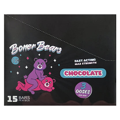 Boner Bears Chocolates Display of 15 BBC DISPLAY