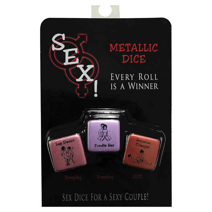 Sex! Metallic Dice BG.R122