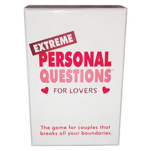 Load image into Gallery viewer, Extreme Personal Questions For Lovers BG.R124