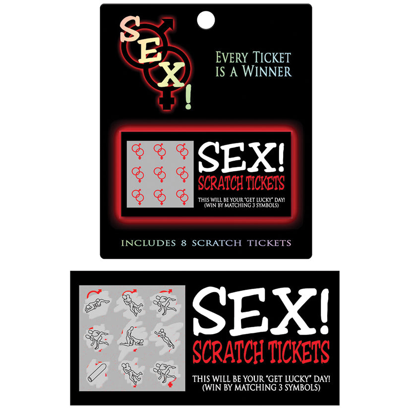 SEX! Scratcher Tickets (8 Pack) BG.R145