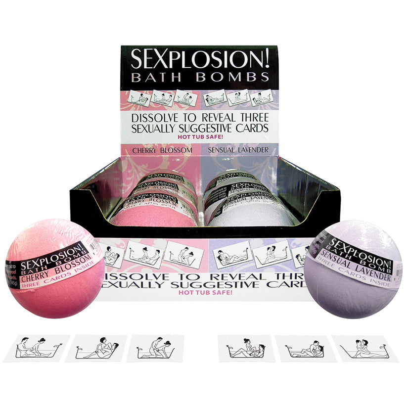 Sexplosions! Bath Bomb Display of 6 BG.R29