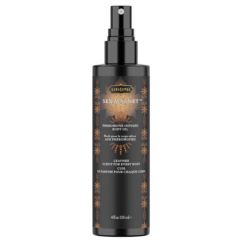 Sex Magnet Body Oil Spray-Leather 4oz