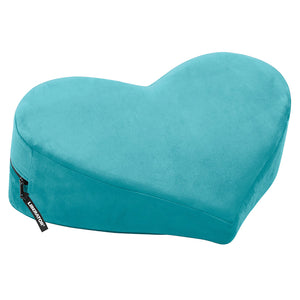 Liberator Heart Wedge MicroVelvet-Teal 19086-401