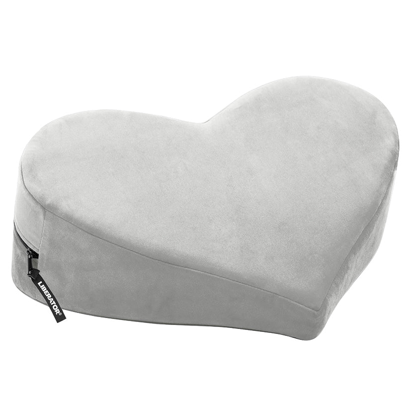 Liberator Heart Wedge MicroVelvet-Grey 19086-405
