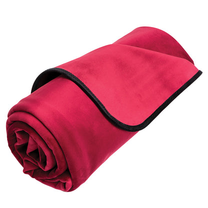 Liberator Fascinator Mini Throw-Merlot 19406-549