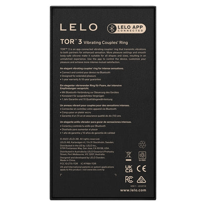 Lelo Tor 3-Base Blue