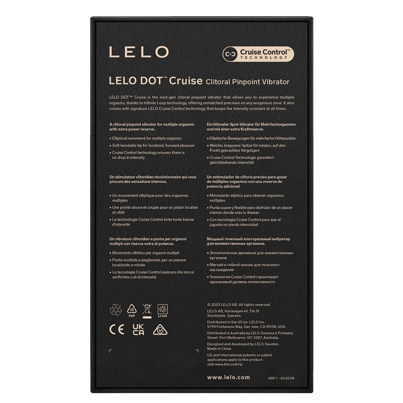 Lelo Dot Cruise-Lemon Sorbet