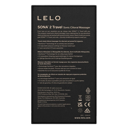 Lelo Sona 2 Travel-Purple