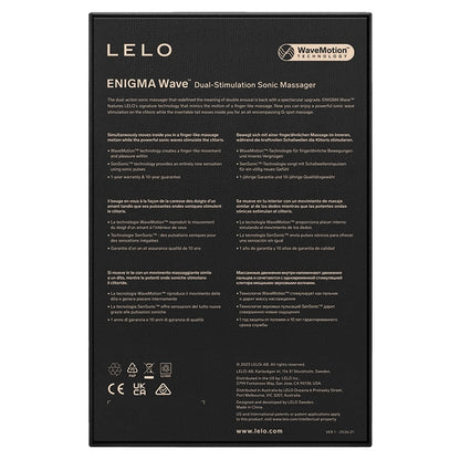 Lelo Enigma Wave-Cyber Purple
