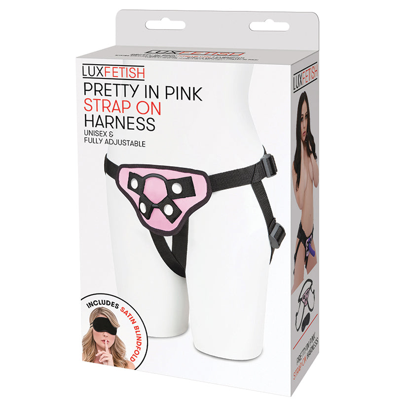 Lux Fetish Pretty in Pink Strap-on Har... LF1372-PNK