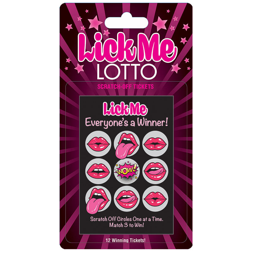 Lick Me Lotto Scratch Off Tickets 12 P... BG.069