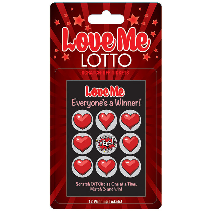 Love Me Lotto Scratch Off Tickets 12 P... BG.070