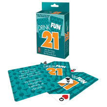 Load image into Gallery viewer, Drink Fun 21 Card Game BG-075