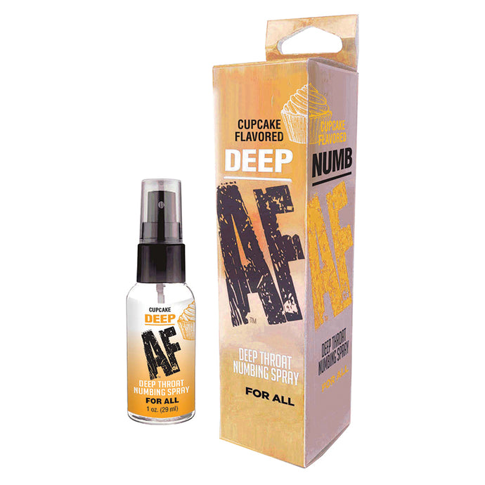 Deep AF Deep Throat Spray-Cupcake 1oz BT.631