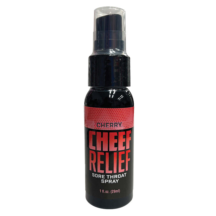 Cheef Relief Throat Spray-Cherry 1oz BTCR-001