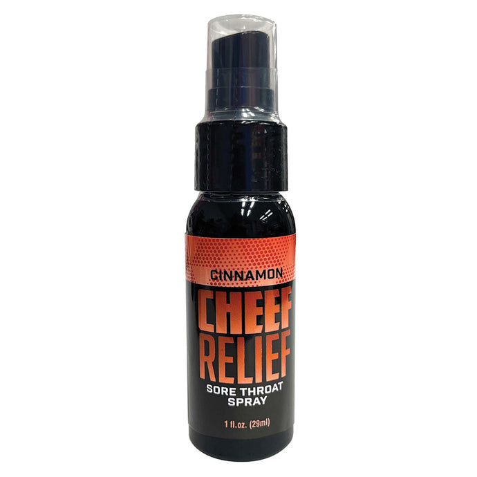 Cheef Relief Throat Spray-Cinnamon 1oz BTCR-002