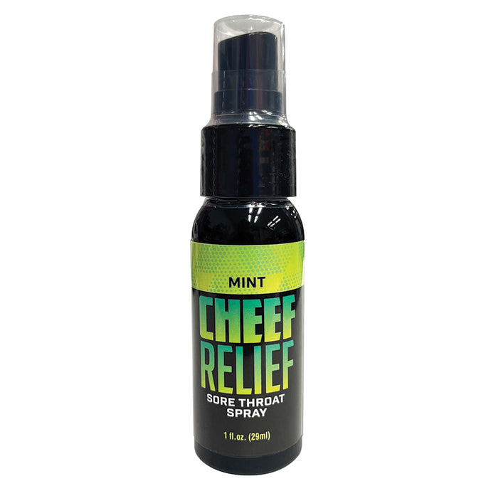 Cheef Relief Throat Spray-Mint 1oz BTCR-003