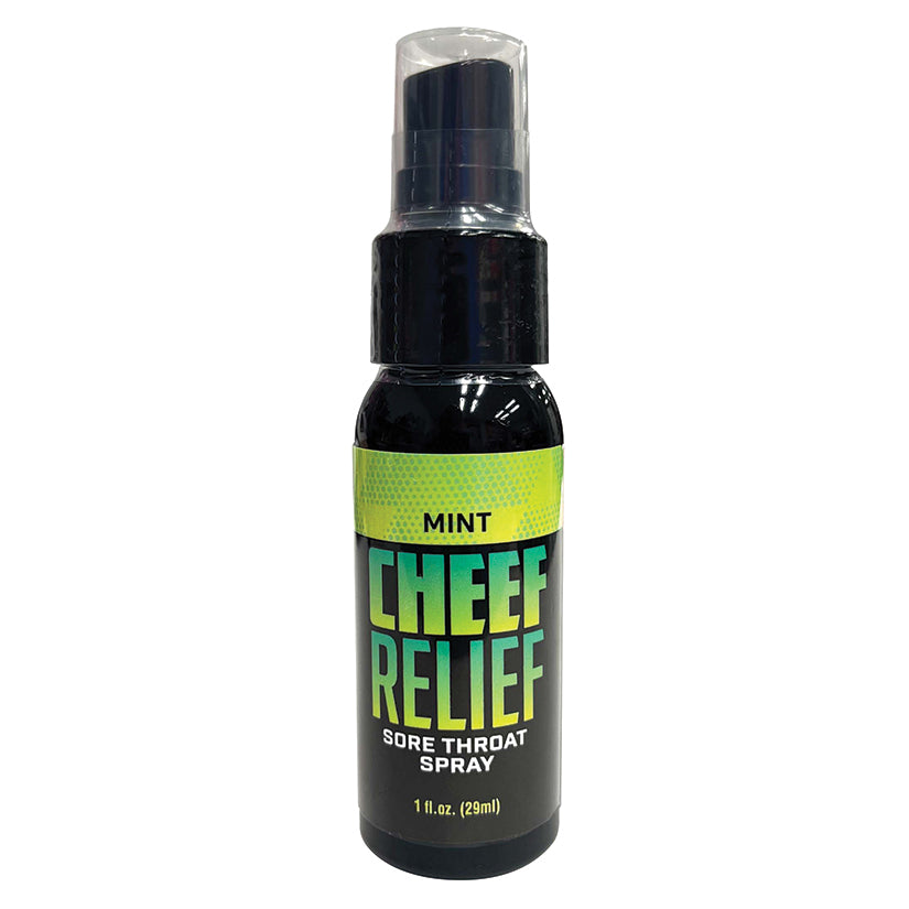 Cheef Relief Throat Spray-Mint 1oz BTCR-003