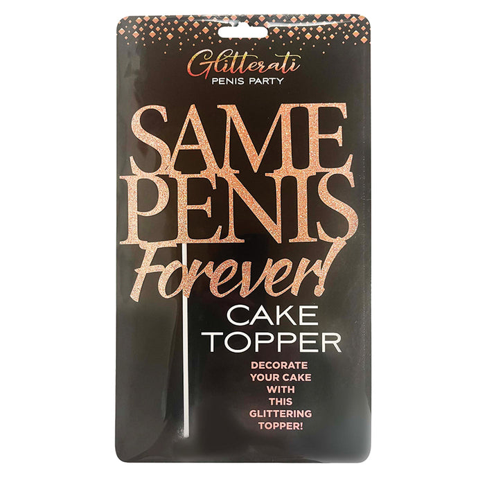 Glitterati Same Penis Cake Topper CP.1099