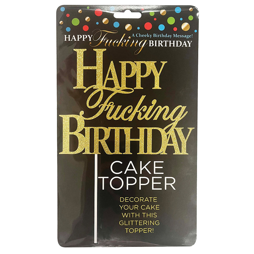 Happy F'ing Birthday Cake Topper CP.1107