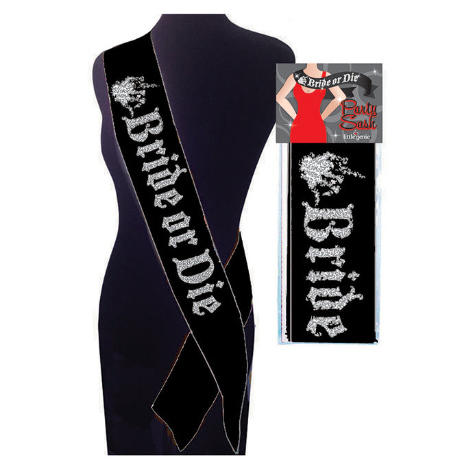 Bride or Die Sash NVC.109