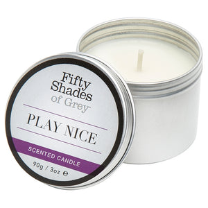 Fifty Shades of Grey Play Nice Vanilla Candle 90g