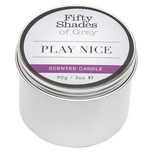 Fifty Shades of Grey Play Nice Vanilla Candle 90g