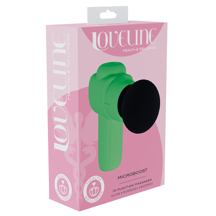 Loveline MicroBoost Massager-Green