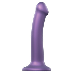 Strap On Me Mono Density Dildo Metallic-Purple